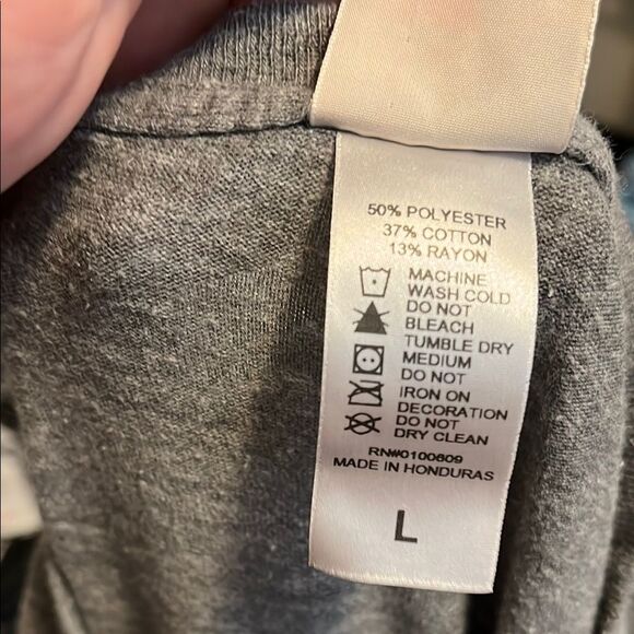 Junk Food Crack Is Whack Keith Haring Gray Graphic Pullover T-Shirt - Picture 7 of 9